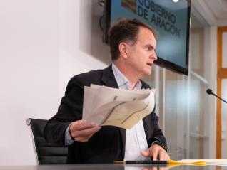 Bermúdez de Castro comparece ante los medios tras el Consejo de Gobierno extraordinario.