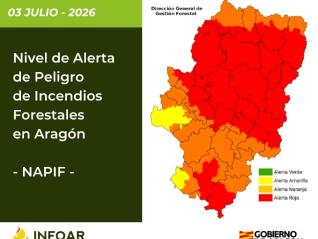 Nivel de Alerta de Peligro de Incendios Forestales (NAPIF) 03/7/26