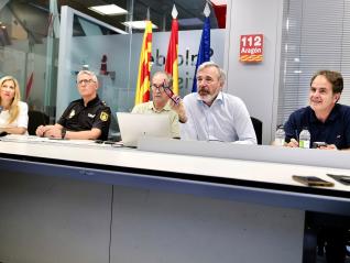 Reunión de esta tarde en la Sala de Crisis 112