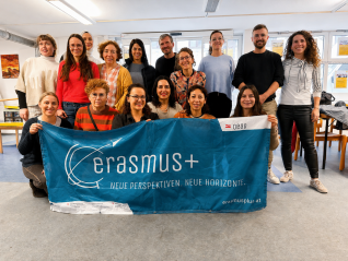 En la imagen, participantes en Erasmus Equalling