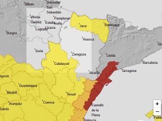 Avisos por lluvias para este viernes.