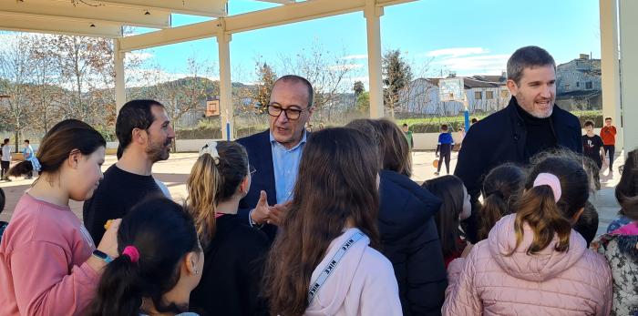 Visita al CEIP Juan Sobrarias de Alcañiz