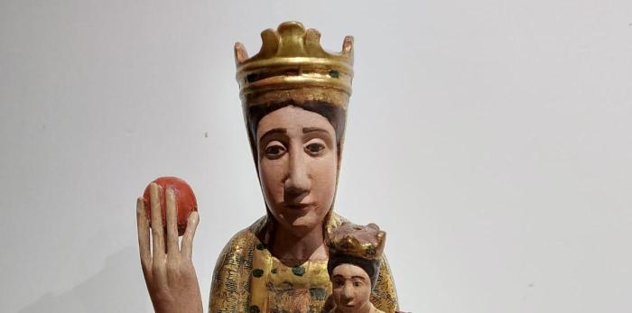 Restauración de la Virgen de la Liena