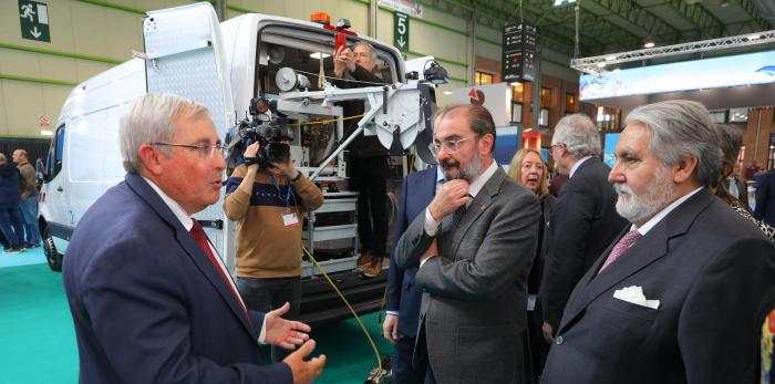 El Presidente de Aragón asiste a SMAGUA