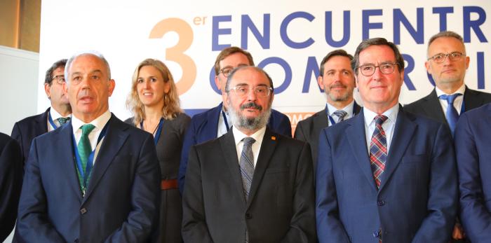 Lambán participa en la jornada Comercio C4-CEOE bajo el lema ‘Somos comercio, somos país’