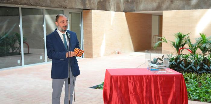Presentación de las obras del edificio de la Facultad de Filosofía y Letras