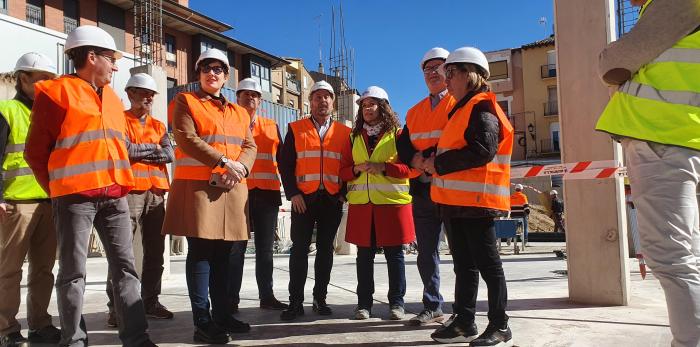 Visita a las obras de La Merced