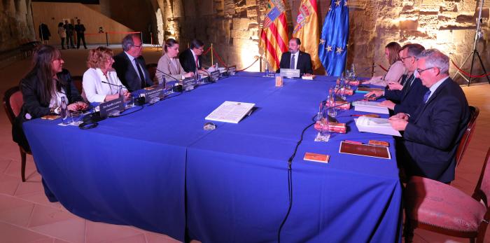 El Monasterio de Sijena acoge la celebración de un Consejo de Gobierno extraordinario