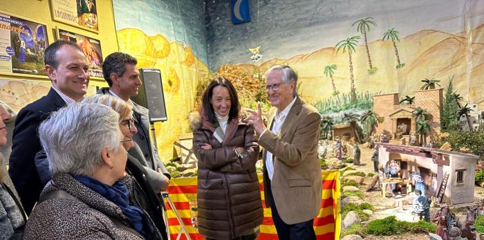 Este año el belén de Lagunarrota espera llegar a las 5.000 visitas y romper así el récord de la pasada Navidad