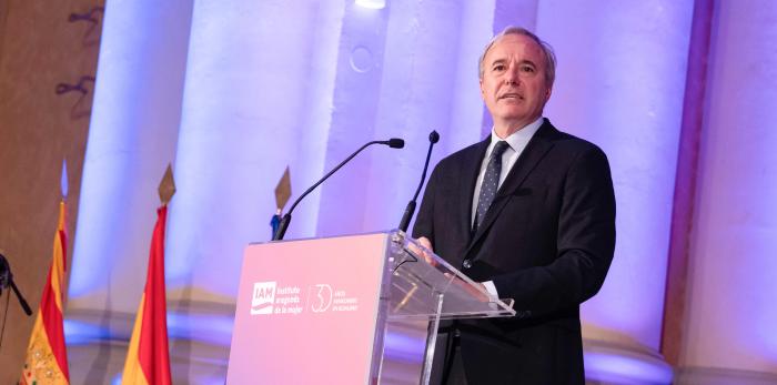 Acto conmemorativo del 30 aniversario del Instituto Aragonés de la Mujer