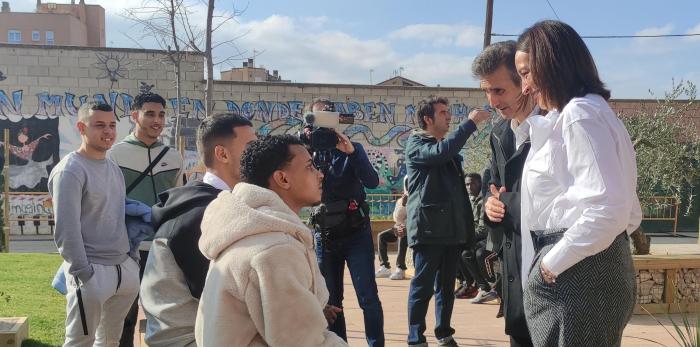 La Consejera ha clausurado el Taller Experiencial 'Espacio CATIM', en Torrero-La Paz