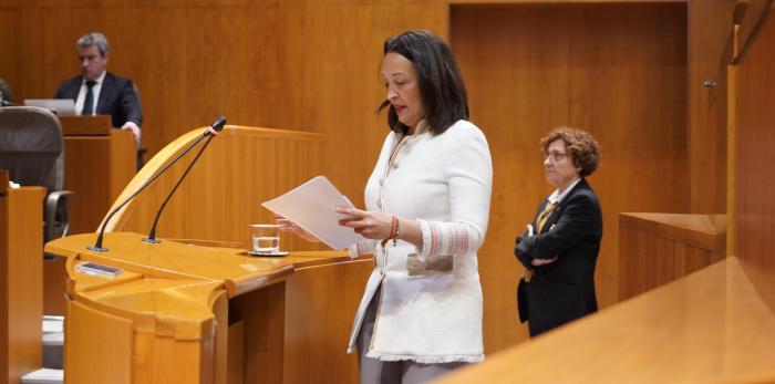 La consejera Susín ha respondido en el pleno de las Cortes sobre políticas de dependencia