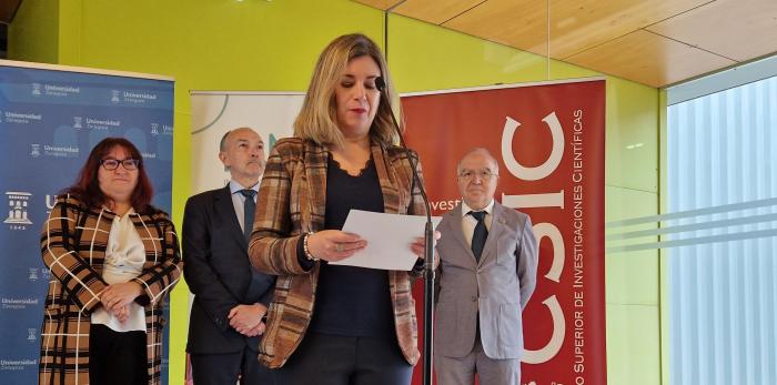 Pérez Forniés ha dado a conocer este lunes el reconocimiento de excelencia que ha obtenido este centro mixto CSIC-Unizar