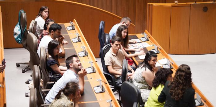 Más de un centenar de personas se han dado cita en el ensayo de 'Los leones del Ebro' para su liga de debate en Madrid