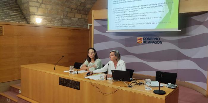 Susín y Fortea, en la presentación de la convocatoria para las casas de infancia en el territorio