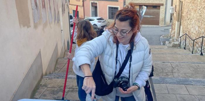 En la edición de 'Semblanzas' de Cella han participado 32 vecinos cuyas imágenes están ahora en varios puntos de la localidad