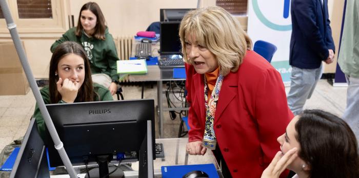 La primera sesión de la actividad ha tenido lugar en el colegio Cardenal Xavierre