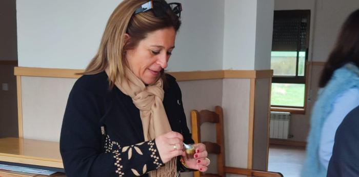Estibaliz Tolosa Tamayo ha visitado hoy las instalaciones de Aspace Huesca.
