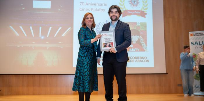 Entrega de premios en el XXIII Certamen Cine y Salud 2025