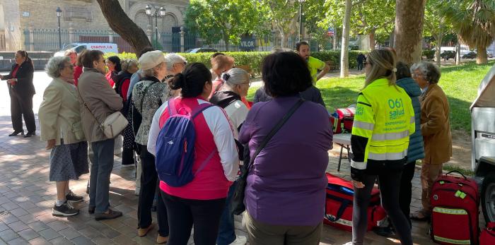 Han participado mayores de los centros de día de Los Sitios y de la Cruz Roja.