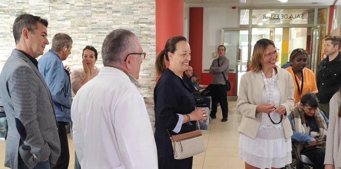 Las instalaciones de Cruz Blanca en Huesca albergan varios espacios y recursos para personas vulnerables