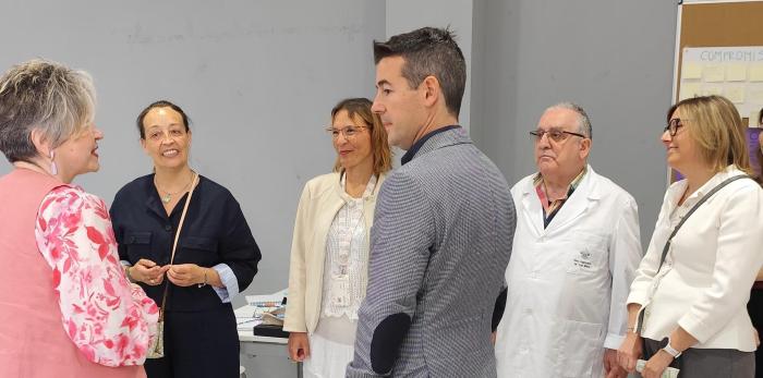 Las instalaciones de Cruz Blanca en Huesca albergan varios espacios y recursos para personas vulnerables