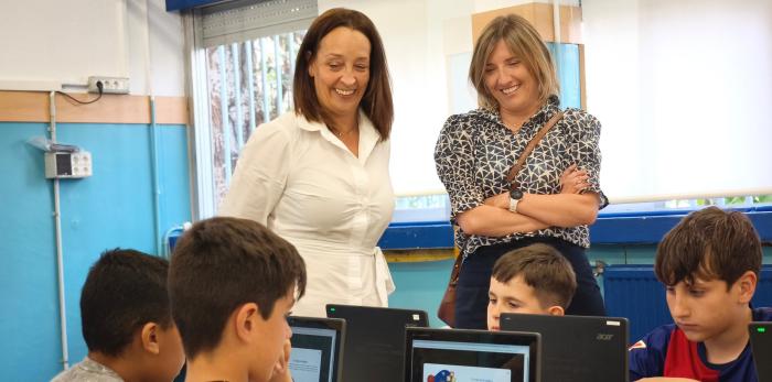 Una docena de chicos y chicas del CEIP Torre Ramona están mejorando sus habilidades digitales al amparo del proyecto CODI