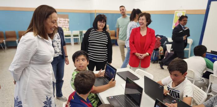Una docena de chicos y chicas del CEIP Torre Ramona están mejorando sus habilidades digitales al amparo del proyecto CODI