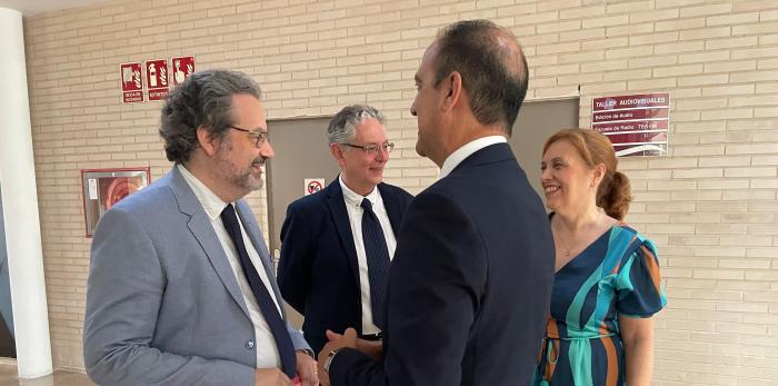 El consejero de Sanidad ha inaugurado la jornada de primavera de la Sociedad Española de Salud Pública y Administración Sanitaria.