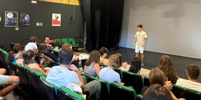 La gerente del IAJ ha visitado el campo de voluntariado internacional Jorearte esta semana