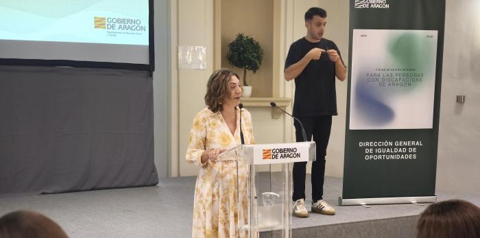 Coincidiendo con la presentación de este II Plan de la discapacidad de Aragón se ha reducido ya en un 50% de la lista de espera desde su punto máximo