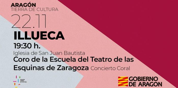 Próximas actuaciones de corales en 'Aragón, tierra de cultura'.
