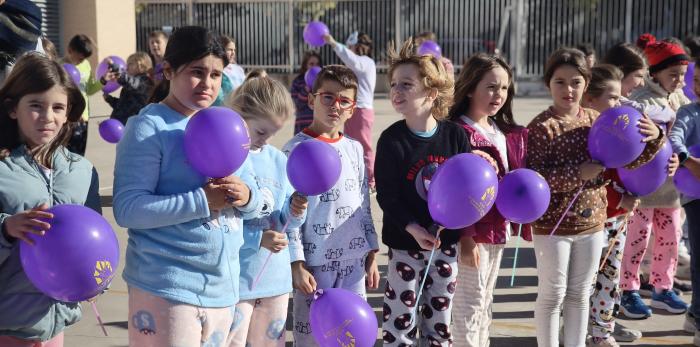 Los alumnos de Primaria del CEIP Montecanal se han volcado con el Día del Pijama