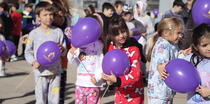 Los alumnos de Primaria del CEIP Montecanal se han volcado con el Día del Pijama
