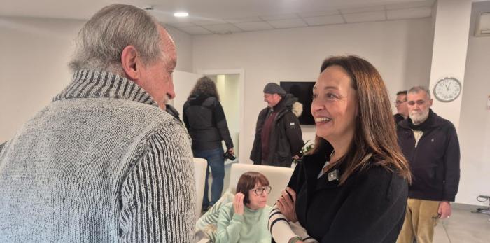 Susín ha visitado las instalaciones del recurso para mayores de Monzón, que fue ampliado en marzo del presente ejercicio