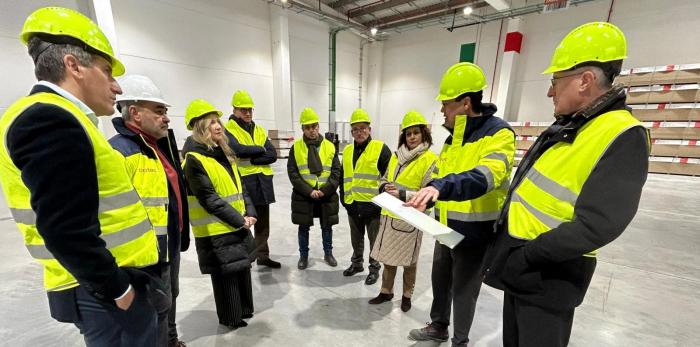 La vicepresidenta, Mar Vaquero, ha visitado Aratea