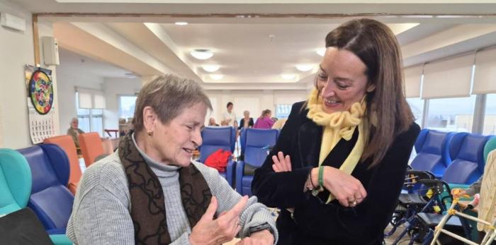 Una treintena de personas mayores en la zona tienen su reloj inteligente; en el caso de la residencia de Gurrea de Gállego hay dos participantes