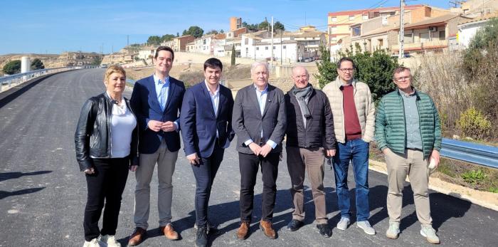 Las obras de la variante de Sástago se finalizarán antes del próximo verano.