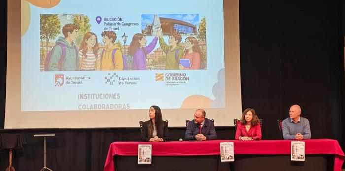 Unos 300 participantes del programa Alumnado Ayudante han estado este viernes en Teruel en una jornada de convivencia