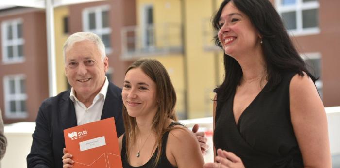 Acto de entrega de llaves de las primeras viviendas de La Merced.