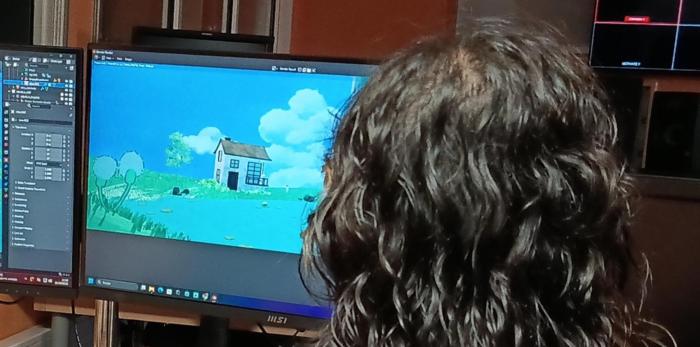 Los alumnos han presentado una creación artística propia que aporta movimiento a una secuencia de dibujos realizados a mano