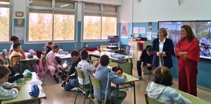 El CEIP Hermanos Marx es uno de los 116 centros de todo Aragón que han realizado actuaciones para climatizar espacios dentro de 'Aulas que respiran'