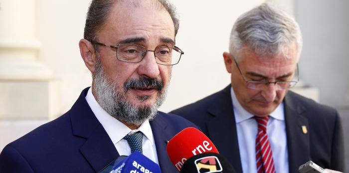 Lambán cierra el Foro de reducción de emisiones difusas
