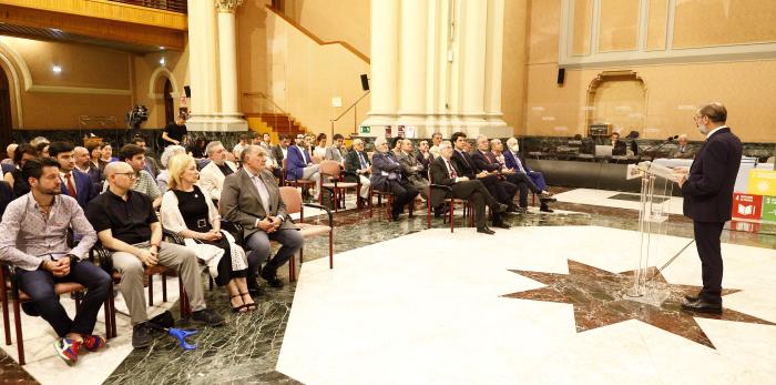 Lambán cierra el Foro de reducción de emisiones difusas