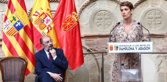 Ceremonia de Homenaje a los reyes de Pamplona y Aragón en el Monasterio de San Juan de la Peña