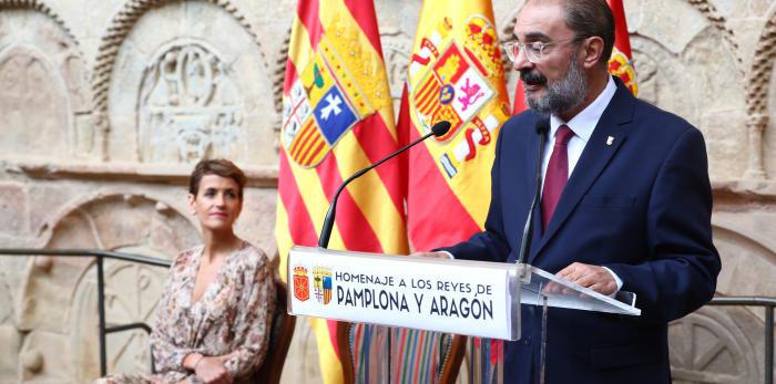 Ceremonia de Homenaje a los reyes de Pamplona y Aragón en el Monasterio de San Juan de la Peña