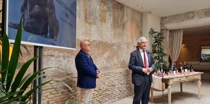 Joaquín Olona, durante la presentación de los actos del 90º Aniversario de la DOP Cariñena.