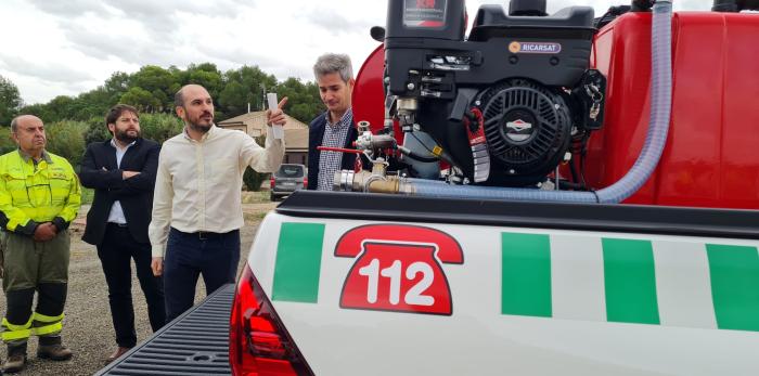 Diego Bayona en la presentación del balance de final de campaña de incendios forestales 2022.