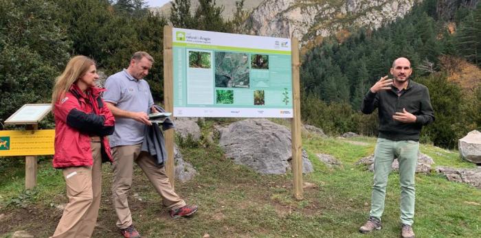 El director general de Medio Natural y Gestión Forestal, Diego Bayona, ha participado en la presentación de las rutas.