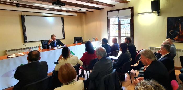 Aliaga presenta los planes de Sostenibilidad Turística de las comarcas turolenses